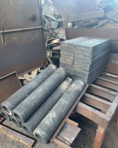 Чорнові стальні заготівлі після лиття на виробництві ТОВ «МЕГАРЕСУРС-УКРАЇНА»