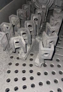 Відливка Універсальна клема №2 Кр.55×70×64 зі сталі Ст35Л